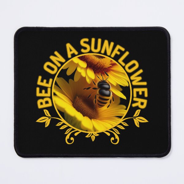 Item preview, Bee On A Sunflower designed and sold by designerpriti.