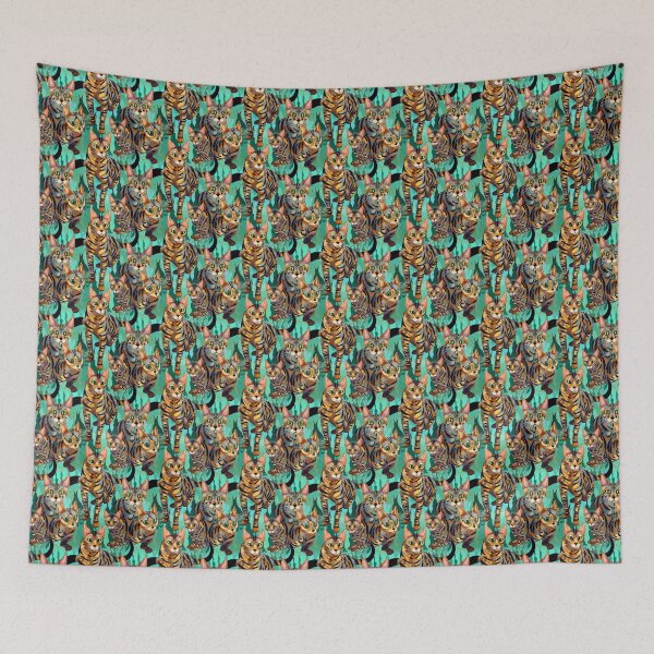 Item preview, Wild Beauty: Capturing the Majesty of Bengal House Cats , a Feline Artwork designed and sold by avataraustin.