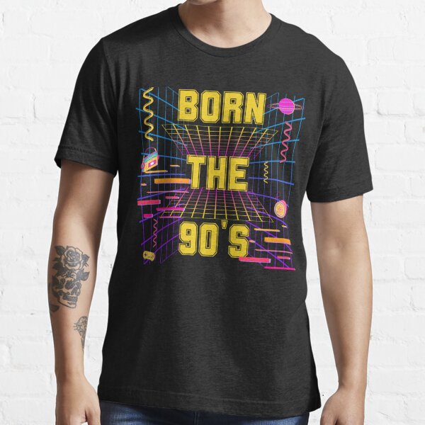 Born the 90's 1990-1999 Essential T-Shirt for Sale by
