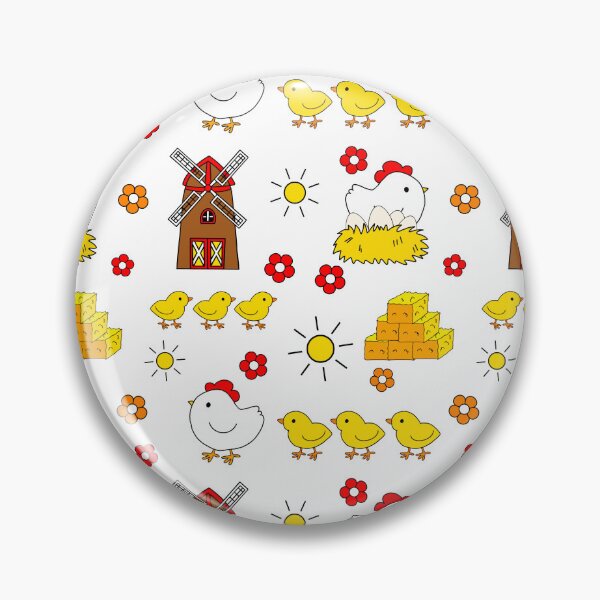 Item preview, chicken farm pattern designed and sold by Krissys-Art.