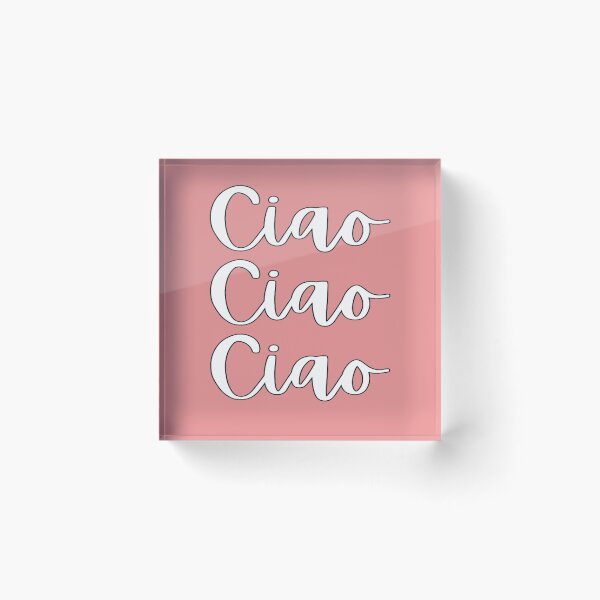 Item preview, Ciao ciao ciao brushscript font designed and sold by glowvim.