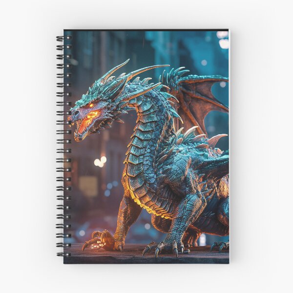 Item preview, Experience the Majestic Beauty of a Blue Dragon in Heroic Pose designed and sold by CreationP.
