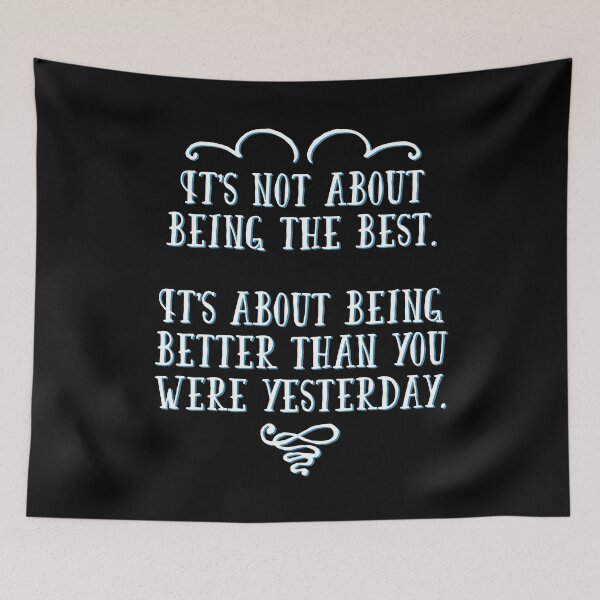 Item preview, Being The Best Quote designed and sold by quarantine81.