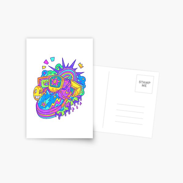 Sneakers Collection - Star Journey Postcard