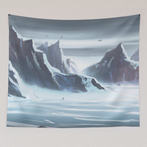 Item preview, The Ice Desert designed and sold by The Iconic Minimalist.