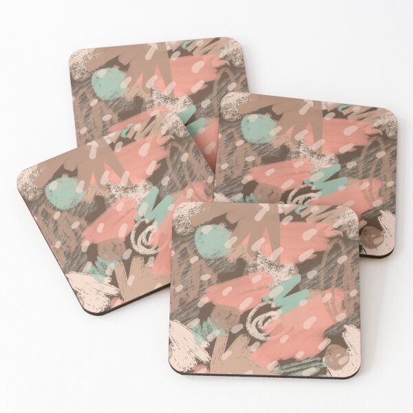 Item preview, Chaotic Shapes on Brown designed and sold by BuBuchi.