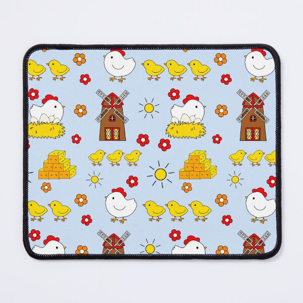 Item preview, chicken farm pattern designed and sold by Krissys-Art.