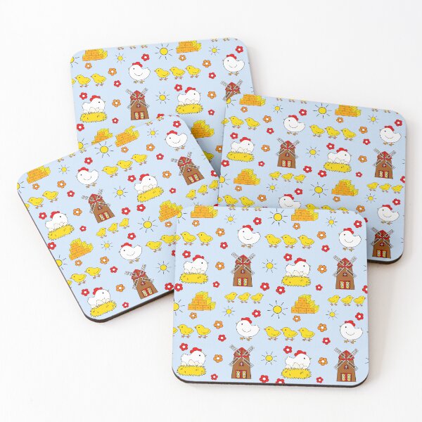 Item preview, chicken farm pattern designed and sold by Krissys-Art.