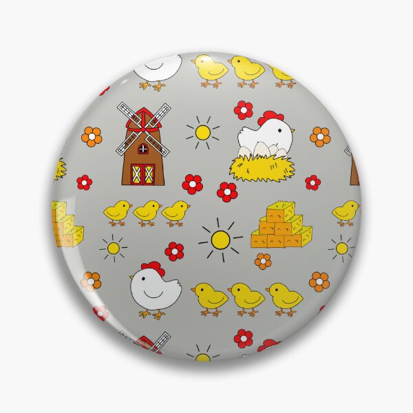 Item preview, chicken farm pattern designed and sold by Krissys-Art.