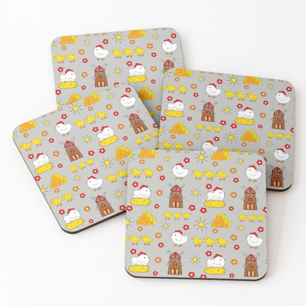Item preview, chicken farm pattern designed and sold by Krissys-Art.