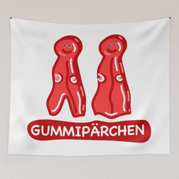 Item preview, gummy couple couple love designed and sold by spontania.