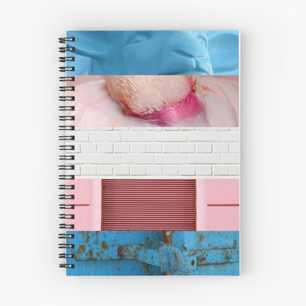 Item preview, Trans Pride Aesthetic Moodboard Transgender Pride Flag designed and sold by ArtliciousHUMAN.