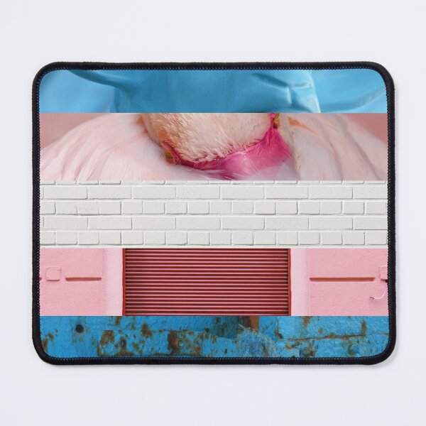 Item preview, Trans Pride Aesthetic Moodboard Transgender Pride Flag designed and sold by ArtliciousHUMAN.
