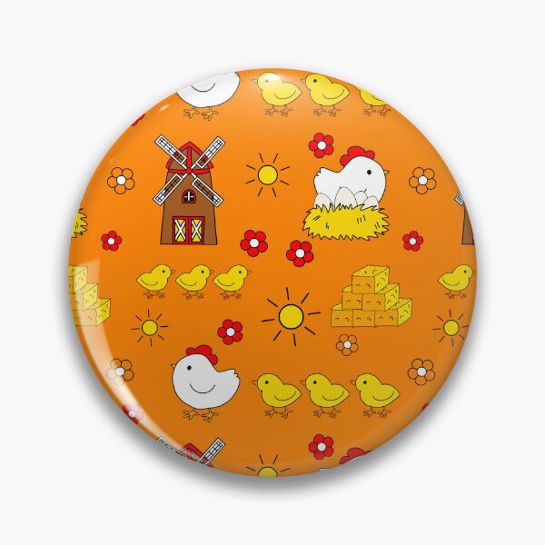Item preview, chicken farm pattern designed and sold by Krissys-Art.