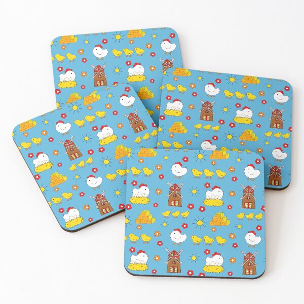 Item preview, chicken farm pattern designed and sold by Krissys-Art.
