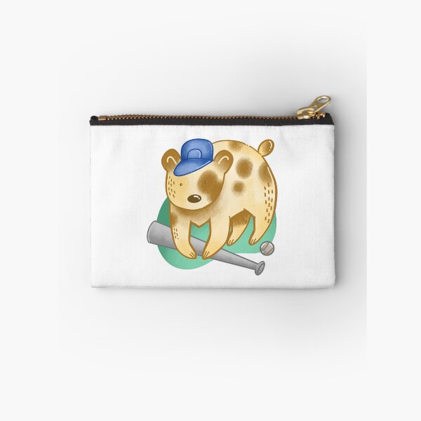 Item preview, Bear and a Baseball bat designed and sold by cheekyfoxart.