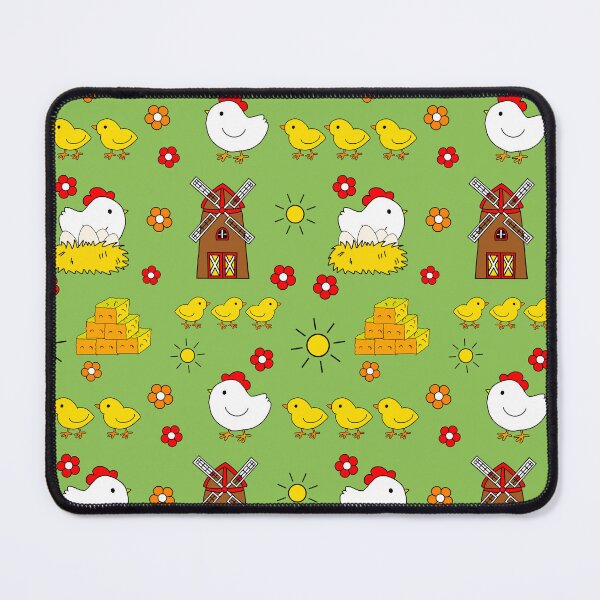 Item preview, chicken farm pattern designed and sold by Krissys-Art.