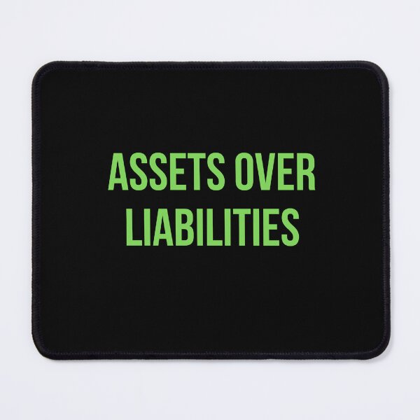 Item preview, Funny Accountant Gifts Assets Over Liabilities Accountant Quote designed and sold by AmeliaShirts.