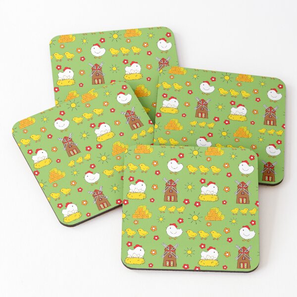 Item preview, chicken farm pattern designed and sold by Krissys-Art.