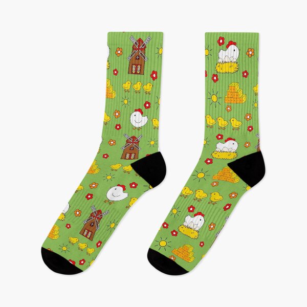 Item preview, chicken farm pattern designed and sold by Krissys-Art.