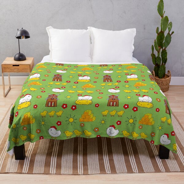 Item preview, chicken farm pattern designed and sold by Krissys-Art.