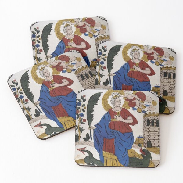 Item preview, Saint Margaret of Antioch designed and sold by mandaber.