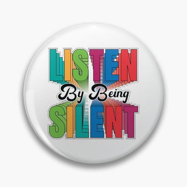 Item preview, Listen by being Silent - Silent Listen Anagram designed and sold by Harlake.