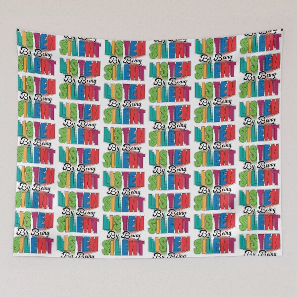 Item preview, Listen by being Silent - Silent Listen Anagram designed and sold by Harlake.