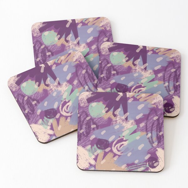 Item preview, Chaotic Shapes on Purple designed and sold by BuBuchi.