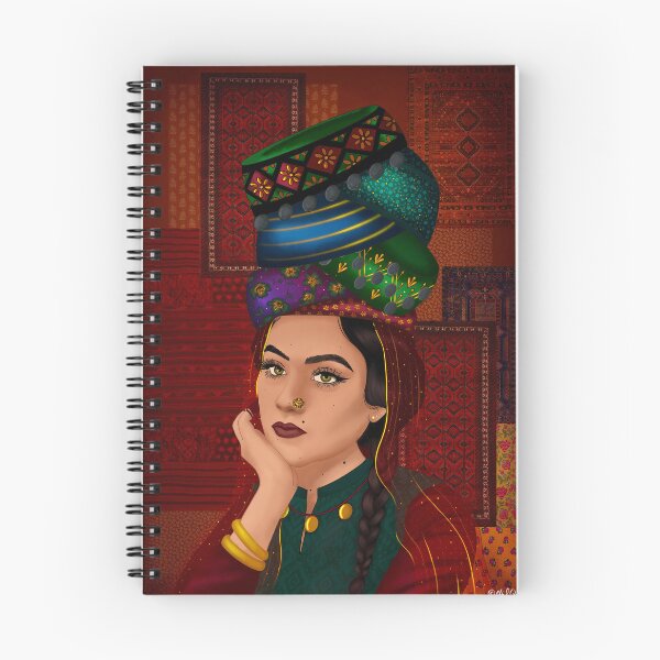 Item preview, Girl with hats designed and sold by ElifsArt.