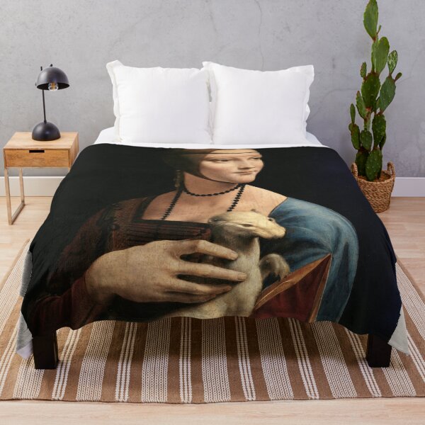 Item preview, Lady with an Ermine - Leonardo da Vinci's Classic Painting designed and sold by Sergey Sedunov.