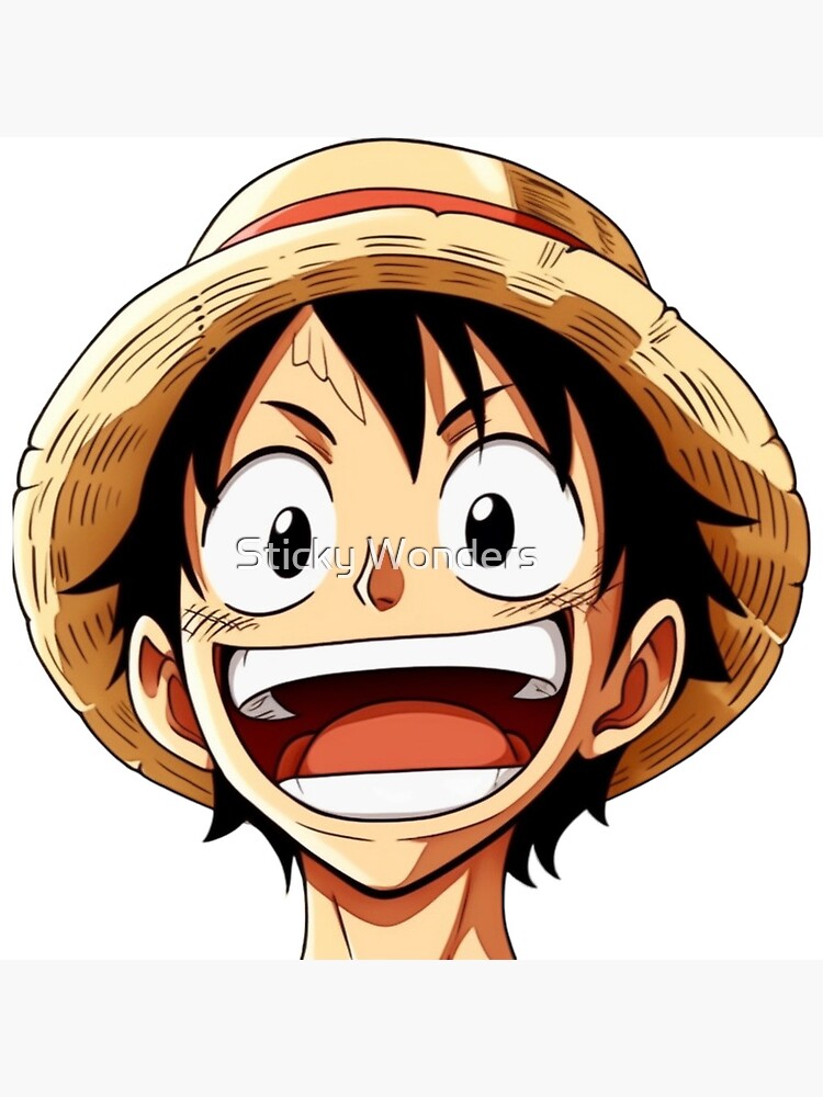 One Piece Monkey D. Luffy grinning