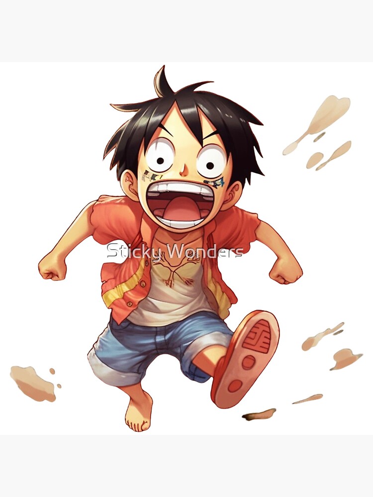 Luffy jumping PNG Image