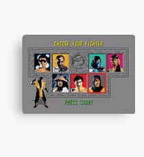 Mortal Kombat – Choose Scorpion Canvas Print