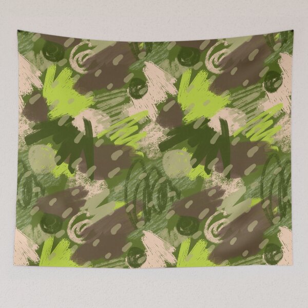Item preview, Chaotic Shapes on Green designed and sold by BuBuchi.