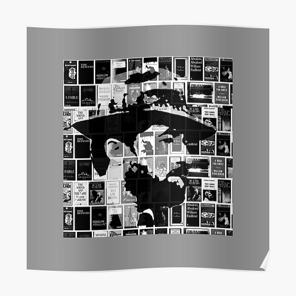Young Faulkner Poster