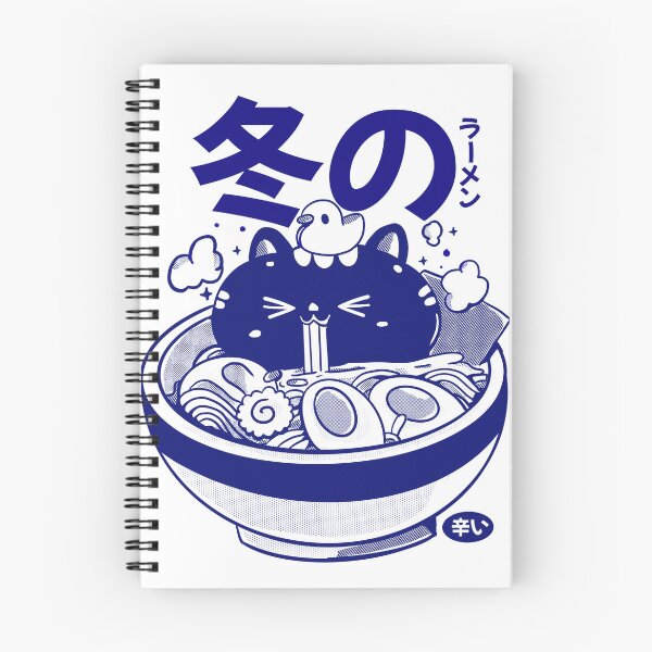 Aperçu de l'œuvre Ramen d'hiver pour chatons créée et vendue par MuloPops.