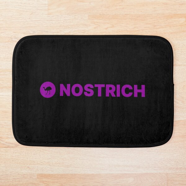 Item preview, Nostrich Nostr Logo - Decentralized Social Network  designed and sold by NautilusMare.