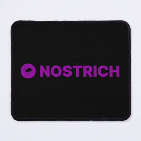 Item preview, Nostrich Nostr Logo - Decentralized Social Network designed and sold by NautilusMare.