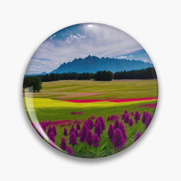 Item preview, A Lush, Vibrant Meadow Of Wildflowers, Their Colors Dancing In The Breeze Ai Generated Art designed and sold by AiGens.