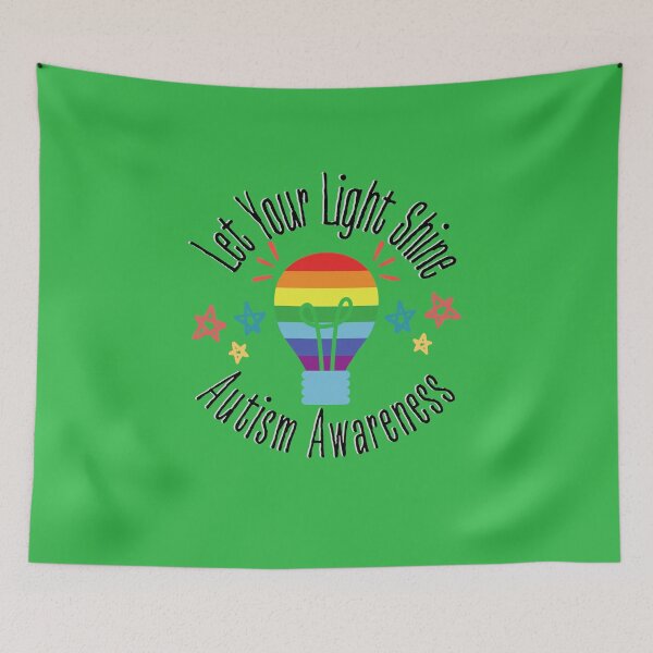 Item preview, Let Your Light Shine - Autism Awareness designed and sold by emoney14.