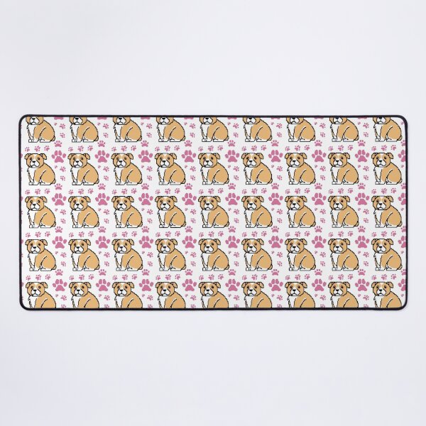 Item preview, cute doggo patterns pink designed and sold by Chaoticzarts.