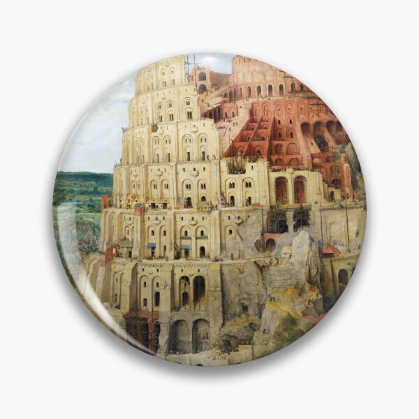 Item preview, The Tower of Babel - Pieter Bruegel's Classic Painting designed and sold by Sergey Sedunov.