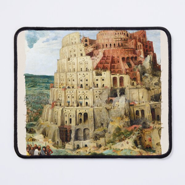 Item preview, The Tower of Babel - Pieter Bruegel's Classic Painting designed and sold by Sergey Sedunov.