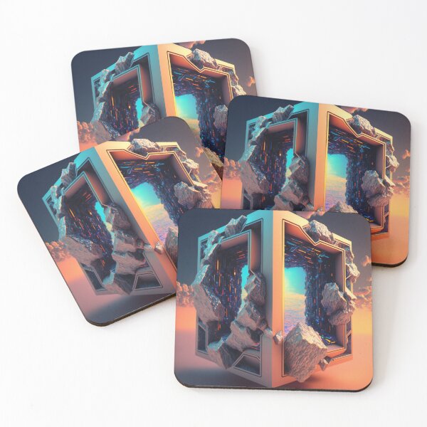 Item preview, CrystalCluster - Geometric Art designed and sold by Transcendance.