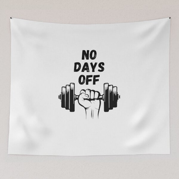 Item preview, No days off design designed and sold by yousif  Mohammed ali.