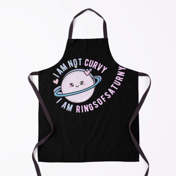 Item preview, I am not curvy, I am ringsofsaturny, kawaii designed and sold by themoniae.