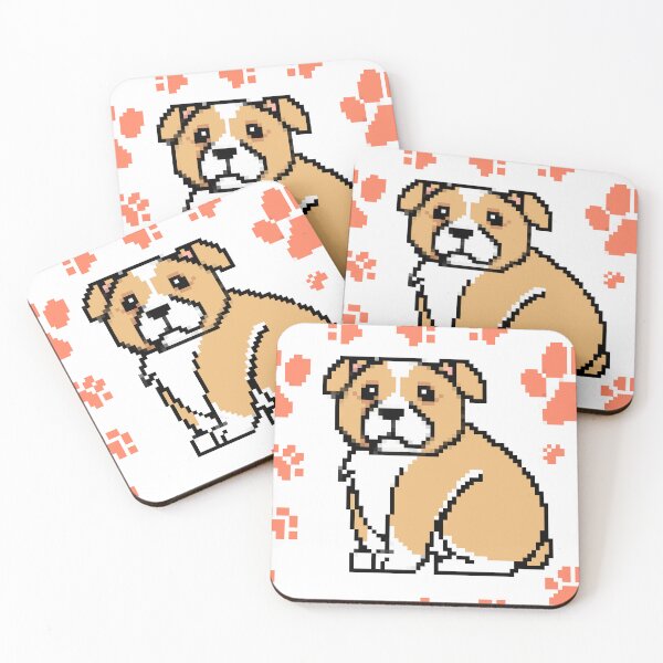 Item preview, cute doggo patterns orange  designed and sold by Chaoticzarts.