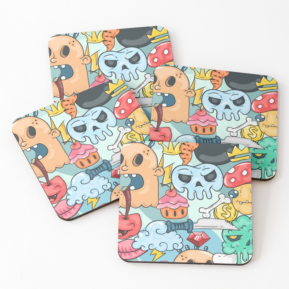 Item preview, Coasters (Set of 4) designed and sold by chromNDR.