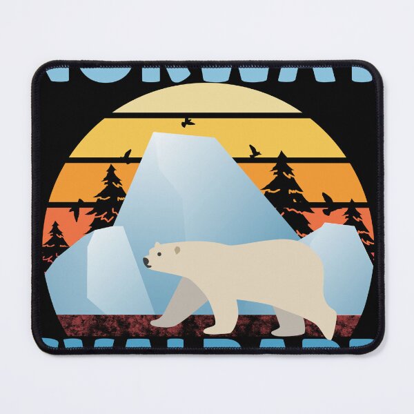 Item preview, Norway Svalbard Spitsbergen Aurora polar bear nature designed and sold by Christos tsekmes.